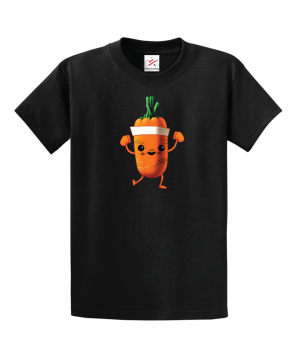 Carrate Funny Carrot Karate Puns Unisex Kids And Adults T-Shirt